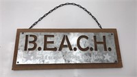 New Beach Wall Sign Best Experience Anyone Can
