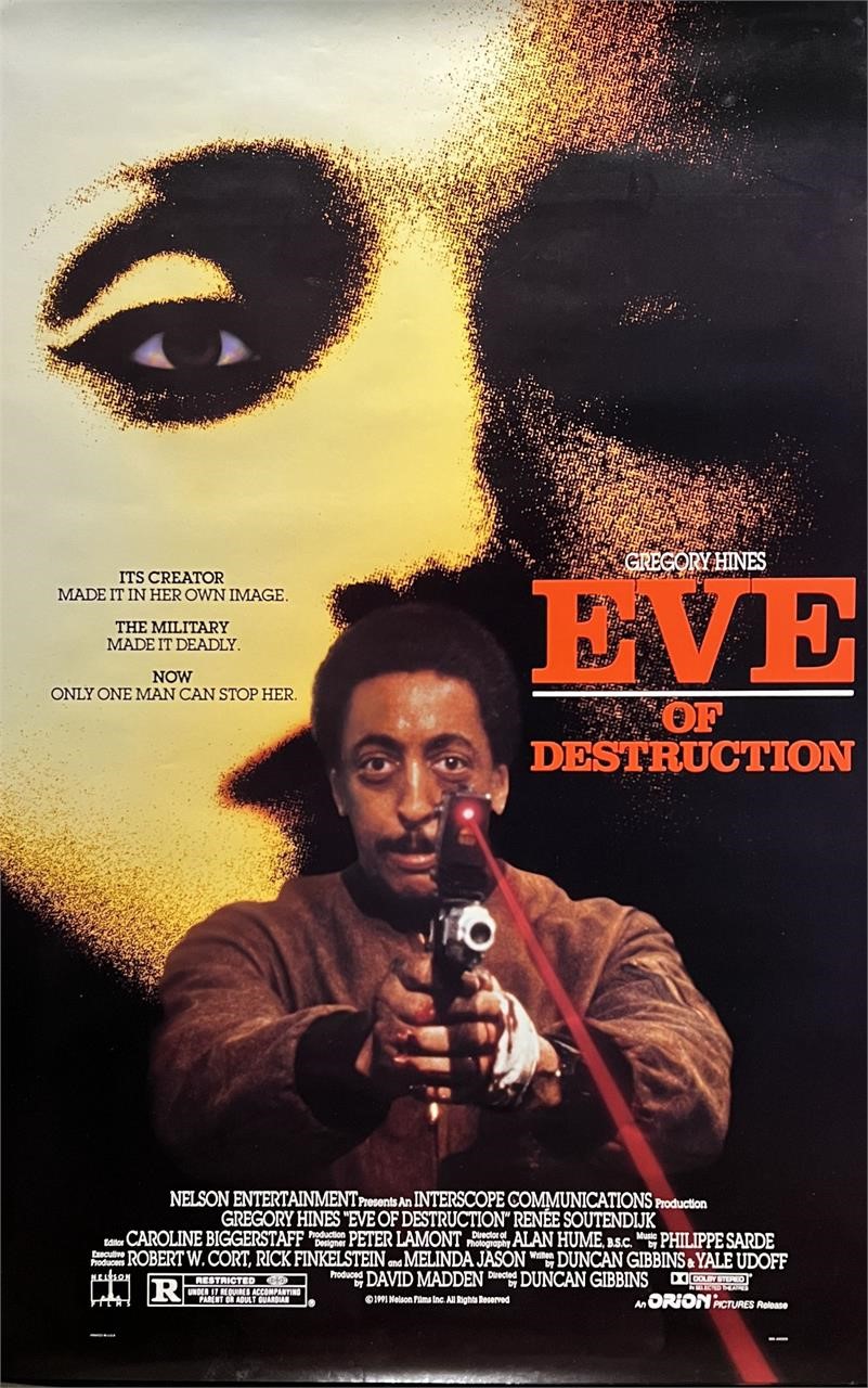 Eve of Destruction 1991 original double-sided movi