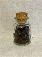 Jar of "Apache Tears" (Obsidian)