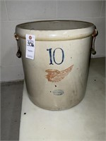 Antique 10 Gal Red Wing Crock