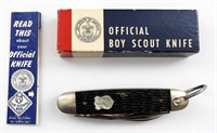 OFFICIAL BOY SCOUT KNIFE IN ORIGINAL BOX