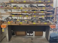 Custom Made 4-Shelf Work Bench (80"×29"×75")