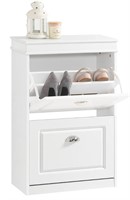 SOBUY, 2 DRAWER SHOE CABINET ORGANIZER, 52 X 23 X