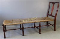 Rare William & Mary Style Daybed c. 1876