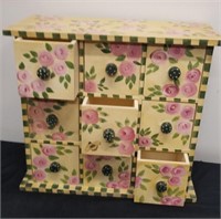 9 drawer desktop storage 12x 13 x 6 in