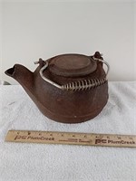 Cast iron tea pot