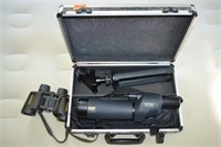 206: Burris spotter scope, bushnell binoculars