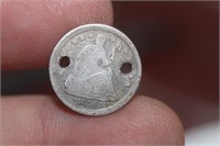 A Silver Half Dime