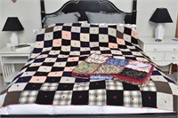 Tied Quilt & Ragged Edge Quilt
