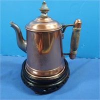 Antique Copper Teapot