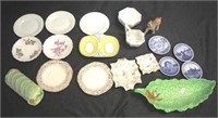 Group ceramic tableware pieces