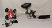 Echo Dbl Dipper RC Car,Triad CO2 Paintball Gun