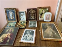 Collection of Religious Pictures including