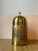 Art Deco Brass Tabernacle with Key