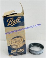 Box of Ball Zinc Caps