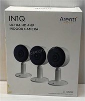 Pack of 3 Arenti Ultra HD 4MP Indoor Camera - NEW