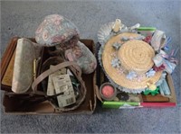 (2) Boxes w/ Candle Holder, Candles, Thrermometer,