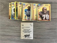 Assorted Topps All-Pro Football Cards