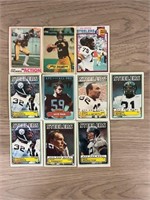Assorted 1983 Topps Steeler Cards
