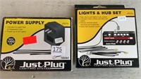 Just Plug Power Supply, Lights & Hub Set