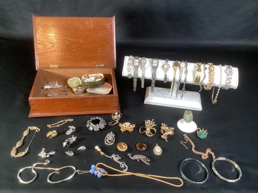 Costume Jewelry Watches,Bracelets & More