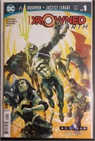 Aquaman Justice League Drowned Earth # 1 DC Comics