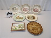 Plates of Churches & Schools