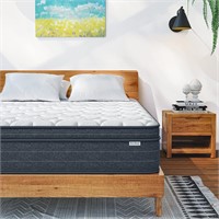 koorlian Queen Size Mattress  12 Inch Hybrid