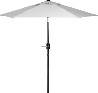 6 Ft Outdoor Patio Umbrella, Gray