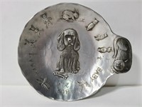 Handmade Wendall August Forge childs dish