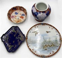 Lot: 4 Pcs. of Japanese Porcelain.