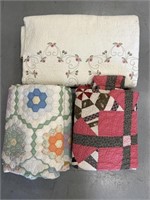 3 Antique Quilts