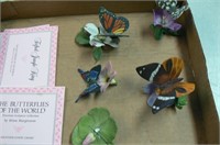 FRANKLIN MINT BUTTERFLIES OF THE WORLD COLLECTION