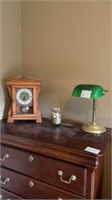 Banker's Lamp & Clock