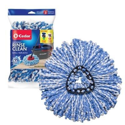 2pack O-Cedar Easy Wring Rinse Clean Mop Refill