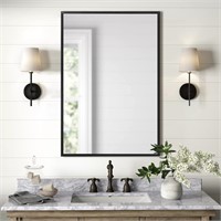 Rectangle Bathroom Mirror 16 x 24 Inch Rectangle M