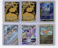 (6) X POKEMON CARDS