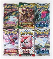 (6) X SEALED POKEMON CARD PACKS