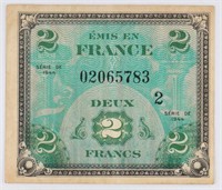 ANTIQUE FOREIGN MILITARY BANK NOTE