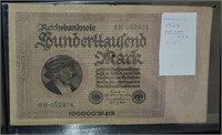 1923 Germany 100,000 Mark