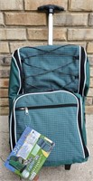 30pc essential travel cooler. Includes glasses,