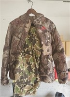 Mossy oak hunting camouflage jacket pants &