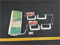 New C-Clamps, NIP Ladder Rack