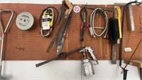 Wall of garage tools