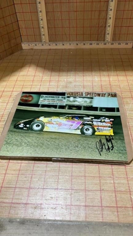 Signed NASCAR picture