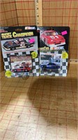 Two diecast metal cars