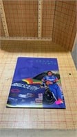 NASCAR folder with memorabilia
