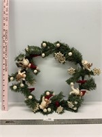 Snowman Wreath