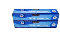 2 Pk Kirkland Signature Plastic Food Wrap