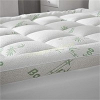 Cooling Rayon Bamboo Mattress Topper king